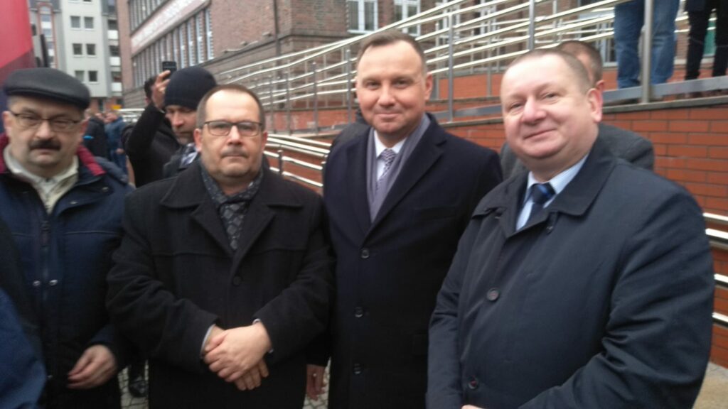 Wizyta Prezydenta Andrzeja Dudy w Bytomiu 29.02,2020 roku