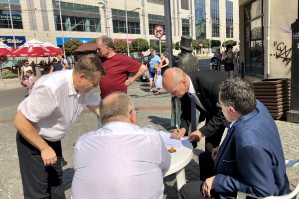 Wybory do Sejmu 2019 zbieranie podpisów Bytom