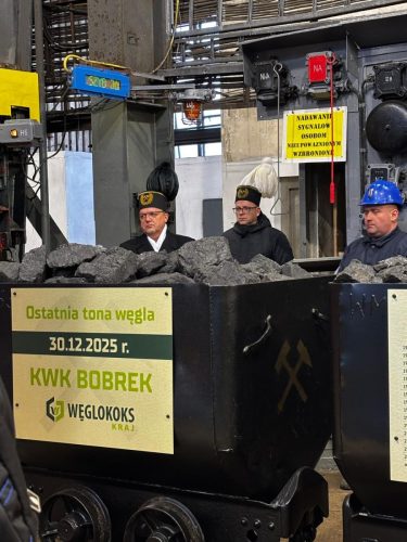 Ostatnia tona węgla z kopalni Bobrek