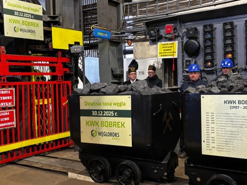 Ostatnia tona węgla z kopalni Bobrek