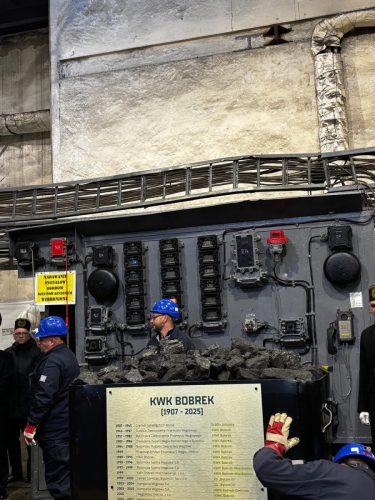 Ostatnia tona węgla z kopalni Bobrek